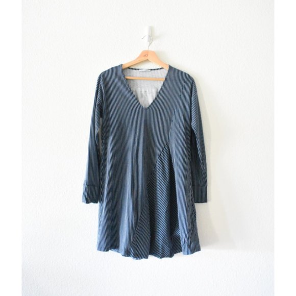 Zara Trafaluc Striped "No Princess" Graphic Print Mini Dress - Picture 3 of 12